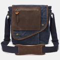 Retro Casual Shoulder Bag: Classic and Creative Design in High Quality Canvas