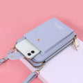 Crossbody Cell Phone Purse for Women Mini Messenger Shoulder Bag