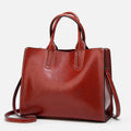 Laptop Tote Bag for Women – Business Work Bag & Casual Leather Handbag