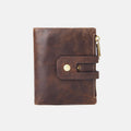 Multifunctional Double Zipper Vintage Wallet – Stylish and Practical
