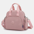 3 - Way Use Backpack with USB Charging Port – Versatile Nylon Travel & School Bag for Women