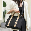 Reusable Water - Resistant Canvas Tote Bag – Versatile Crossbody Shoulder Bag