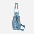 Floral Cute Printing Crossbody Purse – Large Canvas Handbag for Commuting