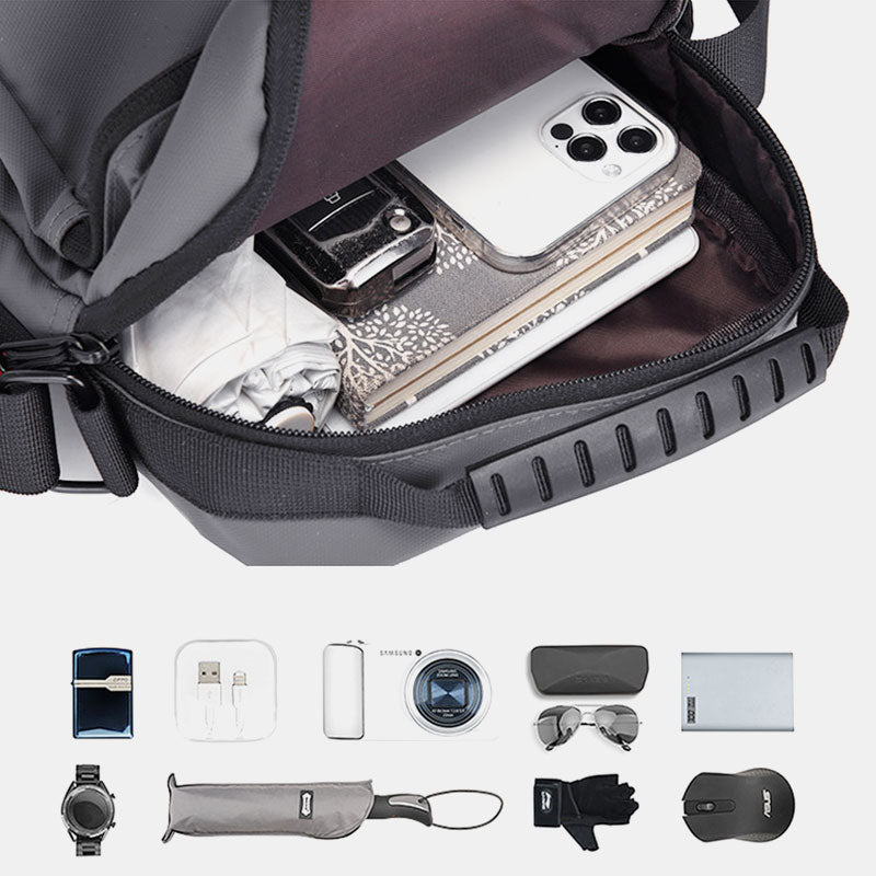 Large capacity waterproof crossbody bag