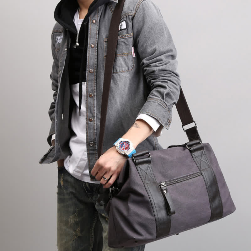 Canvas Handbag for Women & Men – Versatile Crossbody, Shoulder, and Top Handle Purse