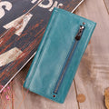 Genuine Leather RFID Vintage Wallet for Women