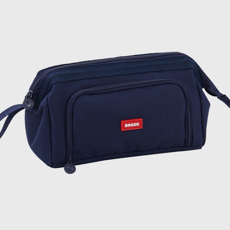 Multifunctional Double Layer Large Capacity Pencil Case for Study & Organization