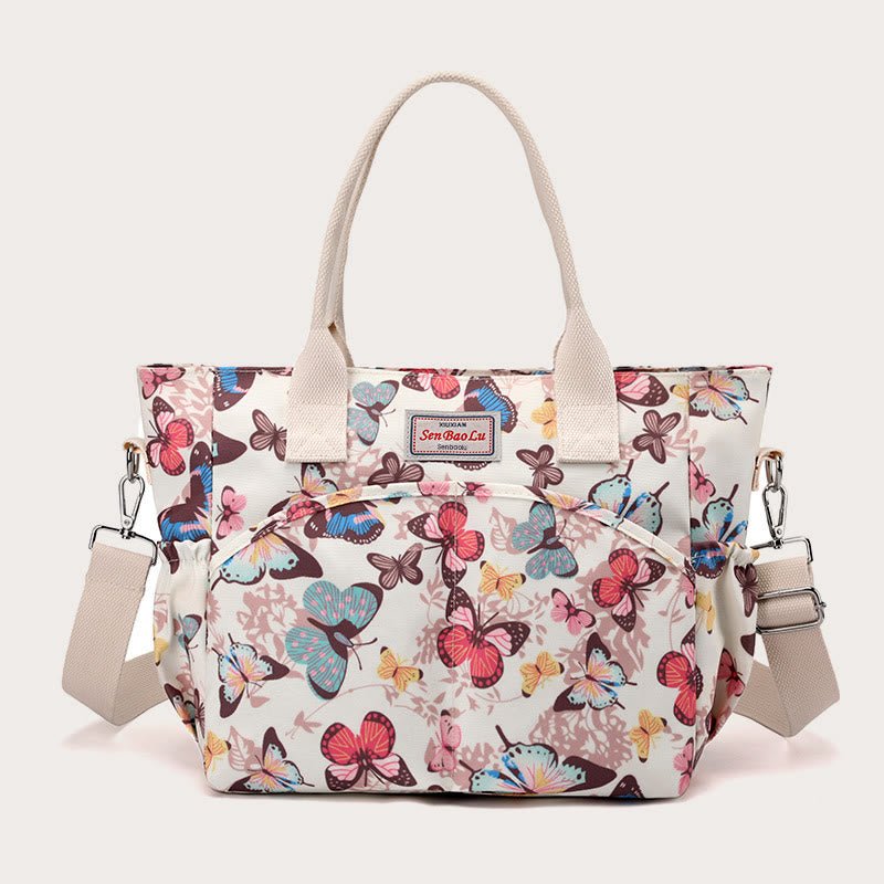 Top - Handle Bag for Women – Ethnic Flower Style Crossbody Handbag, Versatile & Stylish