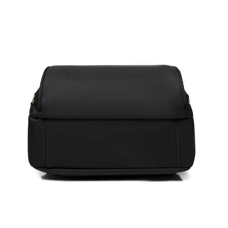 Black Oxford backpack for outdoor activities
