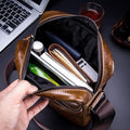 Bull Captain Genuine Leather Crossbody Bag – Stylish & Practical for Daily Use, Travel, and Business