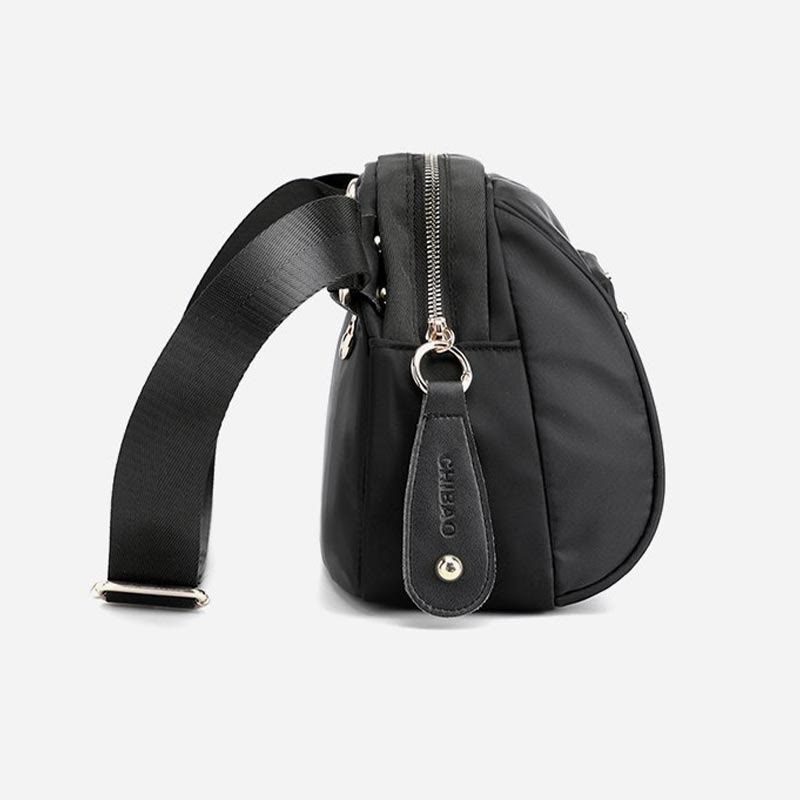 Simple Crossbody Bag for Women – Large Capacity Nylon Outing Bag for Daily Use & Shopping
