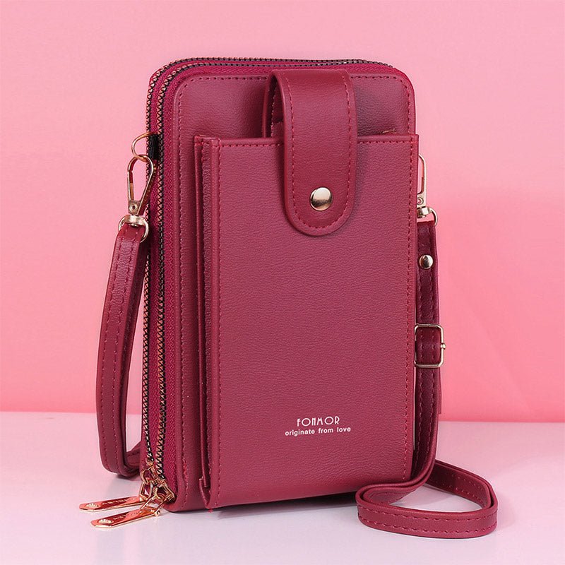 Crossbody Cell Phone Purse for Women Mini Messenger Shoulder Bag