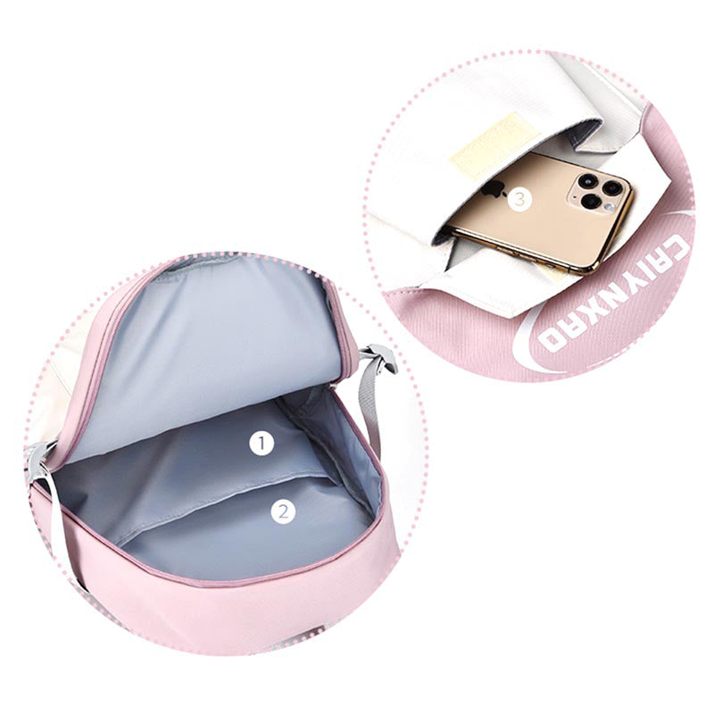 Women's lightweight college laptop backpack