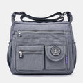 Large Capacity Waterproof Casual Crossbody Bag for Women – Multi - Pocket & Adjustable Strap