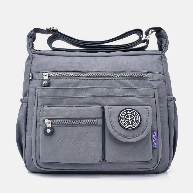 Large Capacity Waterproof Casual Crossbody Bag for Women – Multi - Pocket & Adjustable Strap