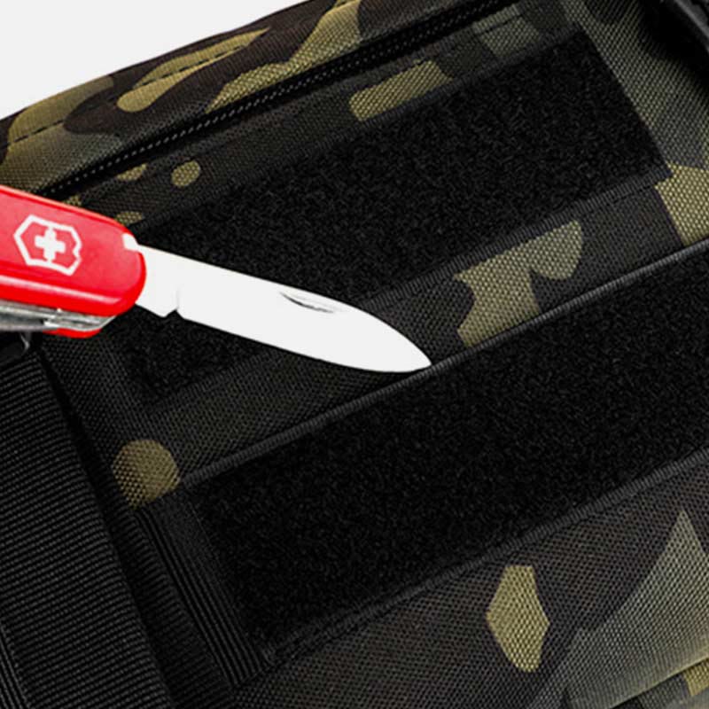 Large Camo Tactical Bag for Sports | Nylon Crossbody Bag Waist Bag