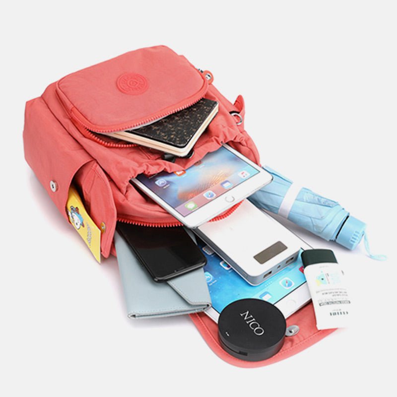Women's lightweight waterproof casual backpack