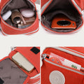 Mini Crossbody Bag – Waterproof Nylon Simple Solid Color Shopping Bag