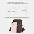 Genuine Leather Multifunctional Waist & Messenger Bag for Men – Versatile Crossbody & Shoulder Bag