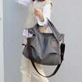 Large Capacity Canvas Handbag for Women – Crossbody Tote & Hobo Bag
