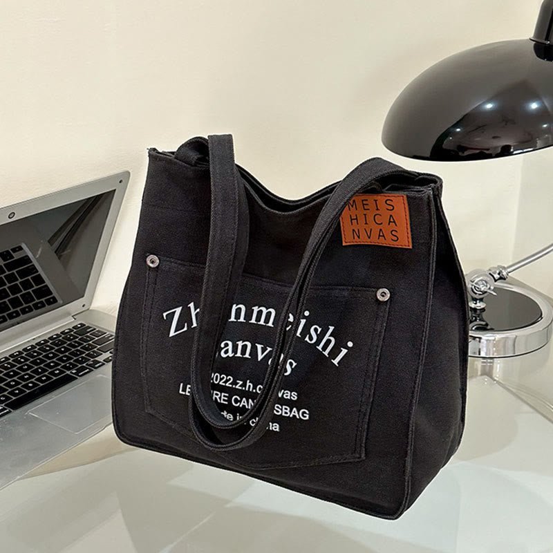 Tote Bag for Women - Minimalist Printing Daily Commuter Shoulder Bag