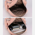 Multifunctional Lightweight Embossing Handbag – Crossbody & Backpack