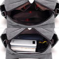 Women's Canvas Hobo Handbag – Multi - Pocket Shoulder Tote & Crossbody Bag