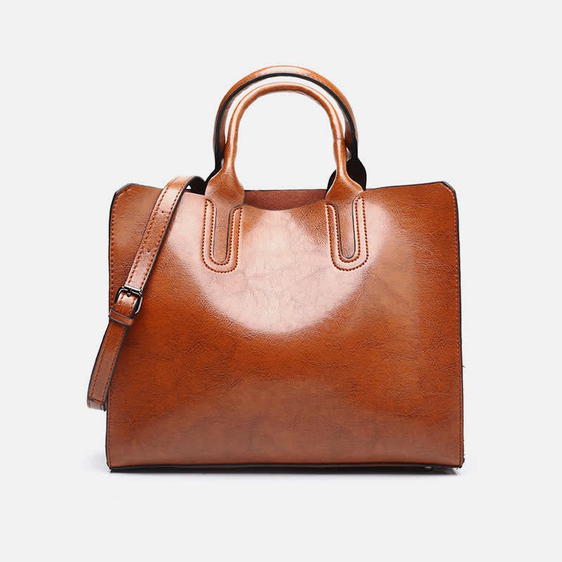Laptop Tote Bag for Women – Business Work Bag & Casual Leather Handbag