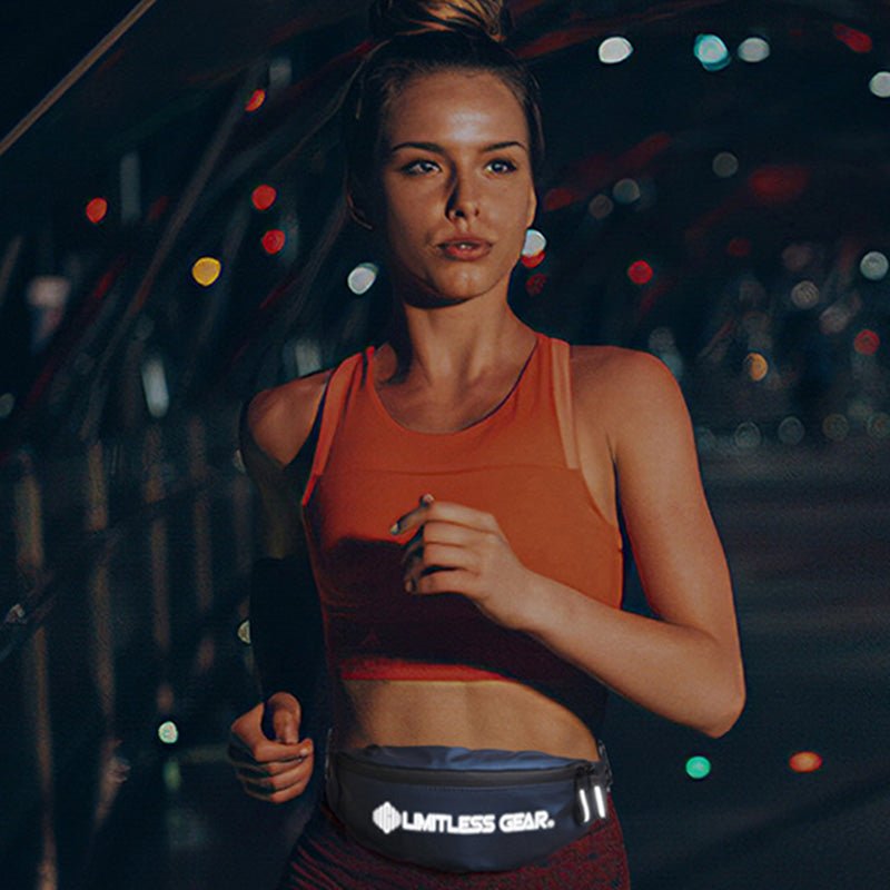 Waterproof Waist Bag for Men & Women | Reflective Small Pouch Chest Bag