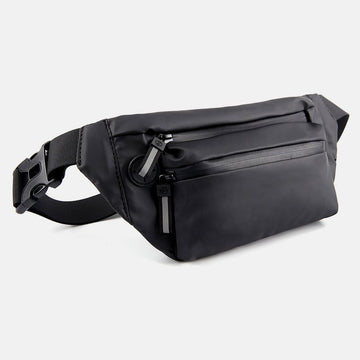 Waterproof large sling waist bag for men and women