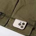 Multi - Pocket Canvas Crossbody Bag for Women | Retro Lightweight Shoulder Bag