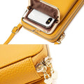 Women's Vegan Leather Crossbody Phone Purse with Card Slot | Stylish Shoulder Bag