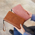 Women's RFID Blocking Zip Around Wallet - Large Long Wristlet Clutch