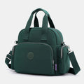 3 - Way Use Backpack with USB Charging Port – Versatile Nylon Travel & School Bag for Women