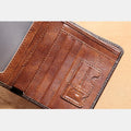 Genuine Leather RFID Multi - Card Bifold Wallet for Men - Secure & Stylish Business Wallet