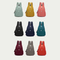 Multifunctional Sling Backpack for Women – Waterproof Nylon Crossbody Bag with Adjustable Strap for Daily Use