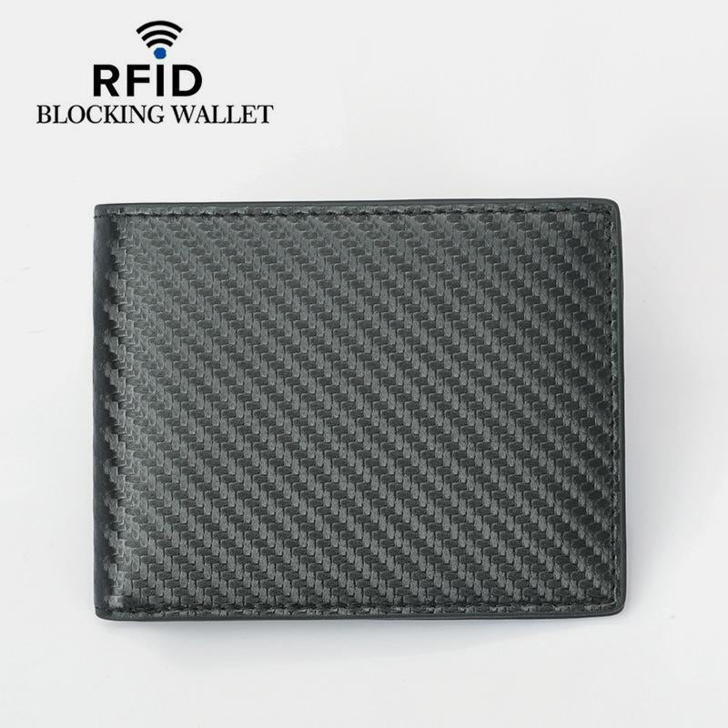 Genuine Leather RFID Blocking Slim Wallet
