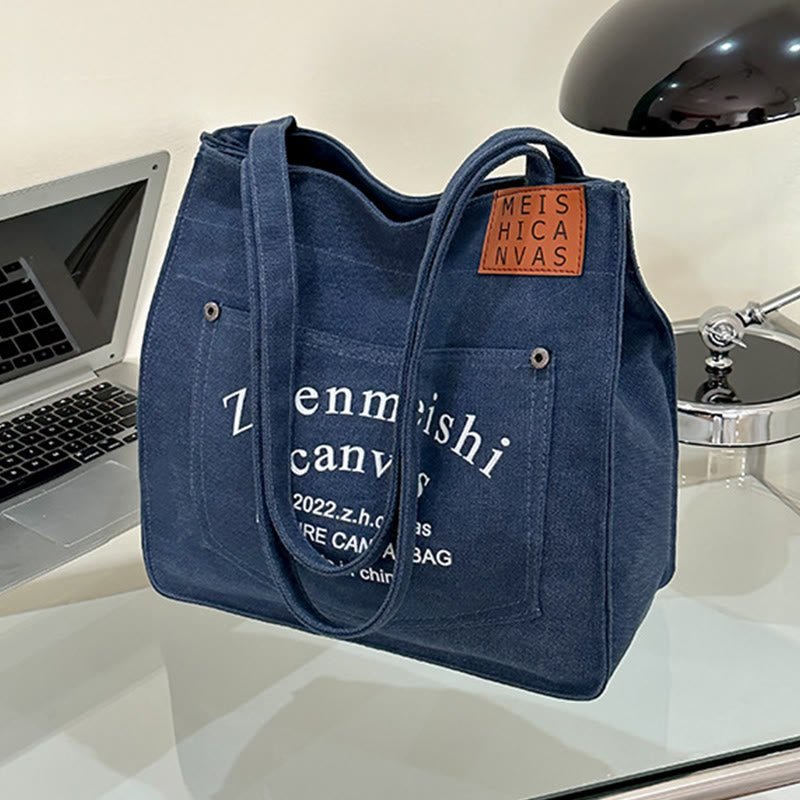 Tote Bag for Women - Minimalist Printing Daily Commuter Shoulder Bag