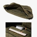 Multi - Pocket Canvas Crossbody Bag for Women | Retro Lightweight Shoulder Bag