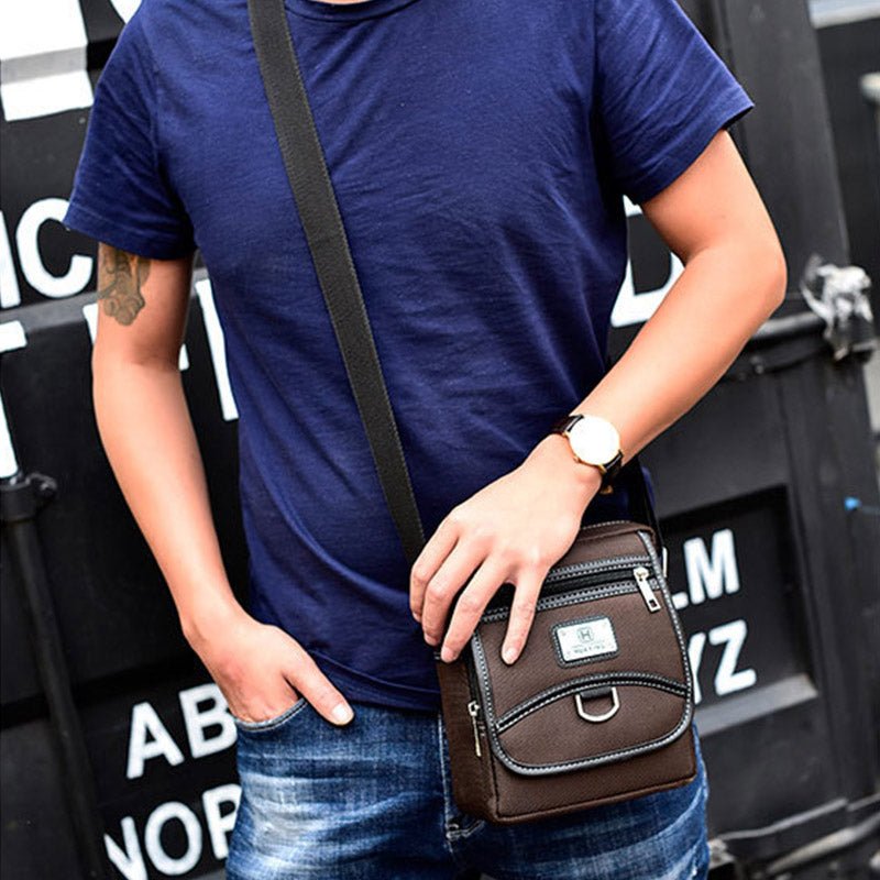 Casual Multi - Pocket Waterproof Messenger Bag – Durable and Stylish Bag for Daily Use