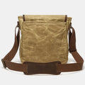 Retro Casual Shoulder Bag: Classic and Creative Design in High Quality Canvas