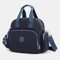 3 - Way Use Backpack with USB Charging Port – Versatile Nylon Travel & School Bag for Women
