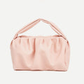 Women's soft PU leather dumpling cloud handbag