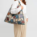 Triangle Underarm Bag for Women - Classic Canvas Shoulder Bag