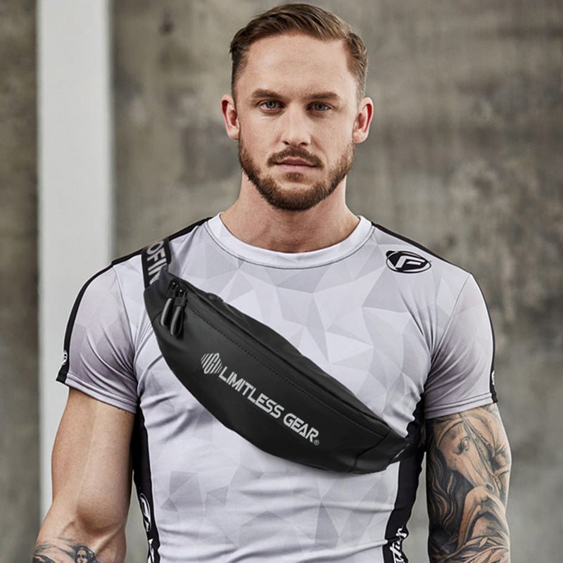 Waterproof Waist Bag for Men & Women | Reflective Small Pouch Chest Bag