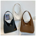 Simple leather tote bag👜