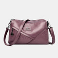 Women's retro soft PU leather crossbody bag