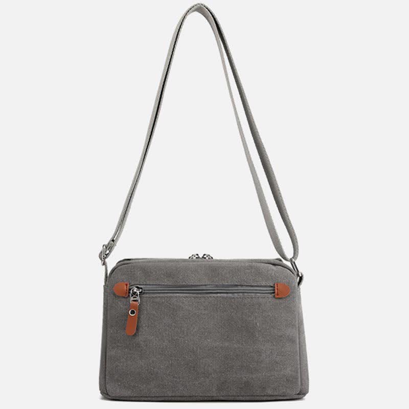 Lightweight Canvas Crossbody Bag for Women | Small Shoulder Purse