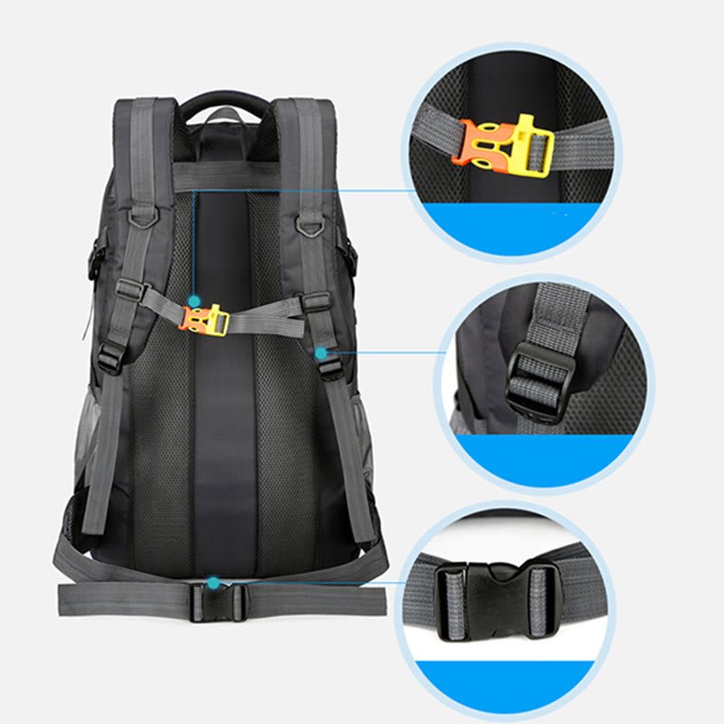 Backpack For Men – Outdoor Mountaineering Hiking Lightweight Multi - Functional Backpack